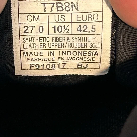 Asics Sz 10.5 Women’s Gel-Exalt 4 Shoes Sneakers Black Gray Running Burgundy - Picture 8 of 10